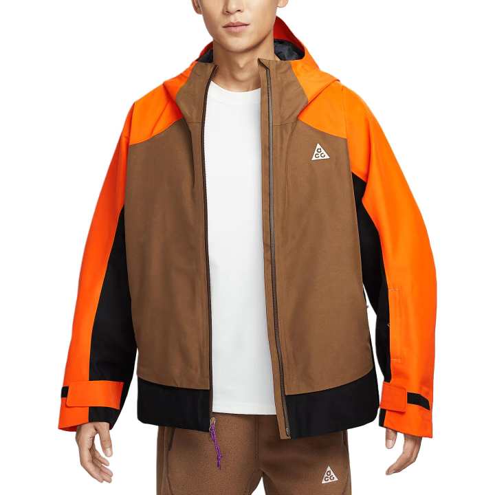 Nike Nike hooded colour-block skiwear
