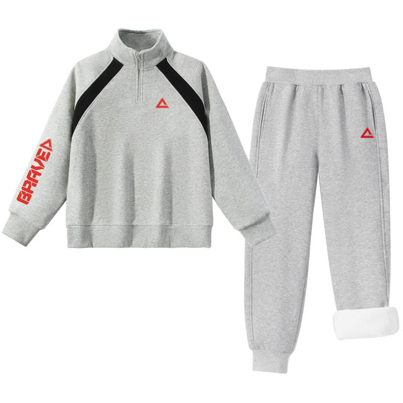 PEAK PEAK Kids Casual Sportswear Half Open Collar Moderate