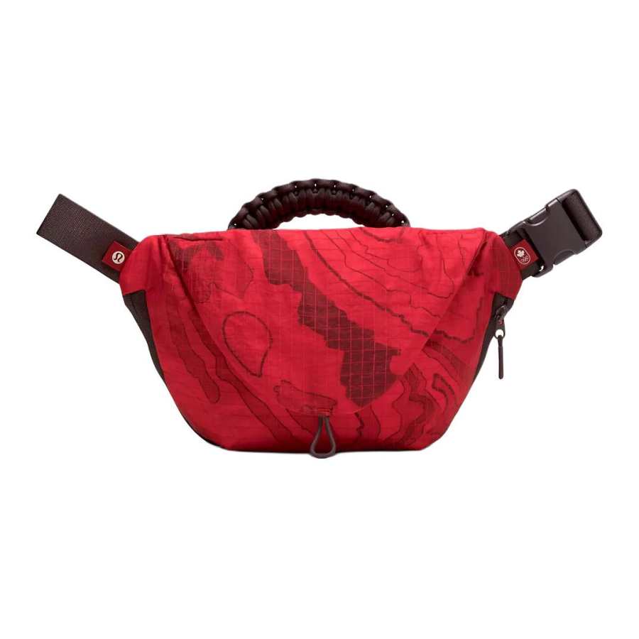 Lululemon Team Canada Recycled Polyester With Nylon Fanny Pack Women's Flame Red