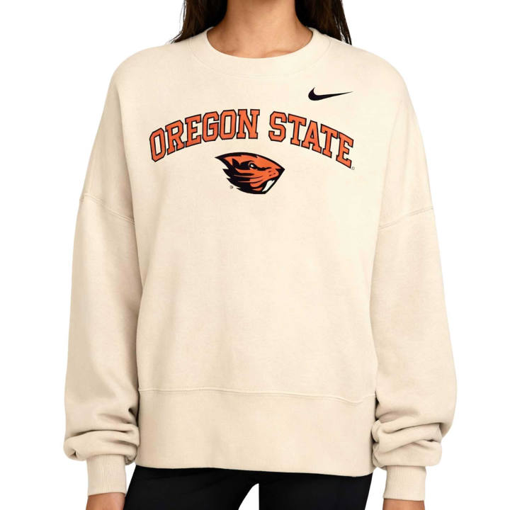 Nike Nike Oregon State Phoenix Fleece Women's Nike College Crew-Neck Sweatshirt
