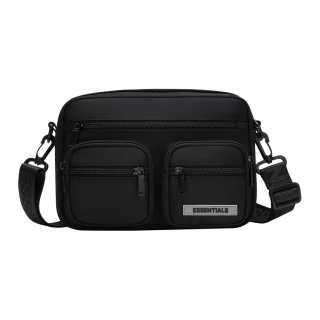Fear Of God Essentials Nylon Shoulder Bag Unisex Black