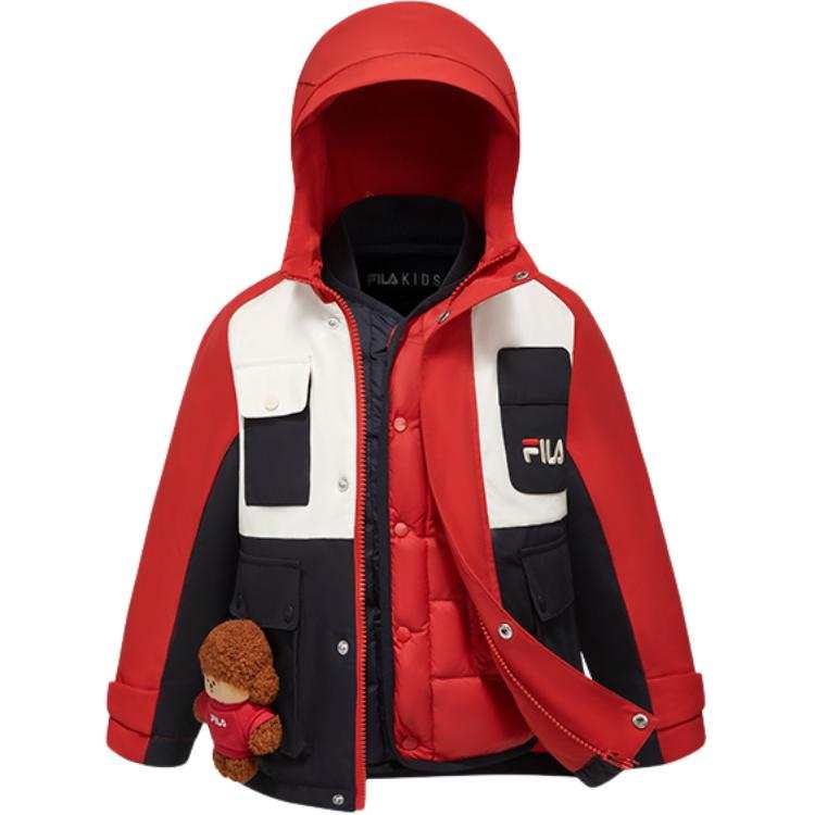 FILA FILA Unisex Down Jackets Hooded