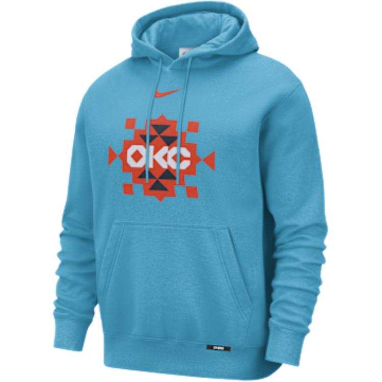 Nike Nike Oklahoma City Thunder City Edition Men's Nike Club Hoodie