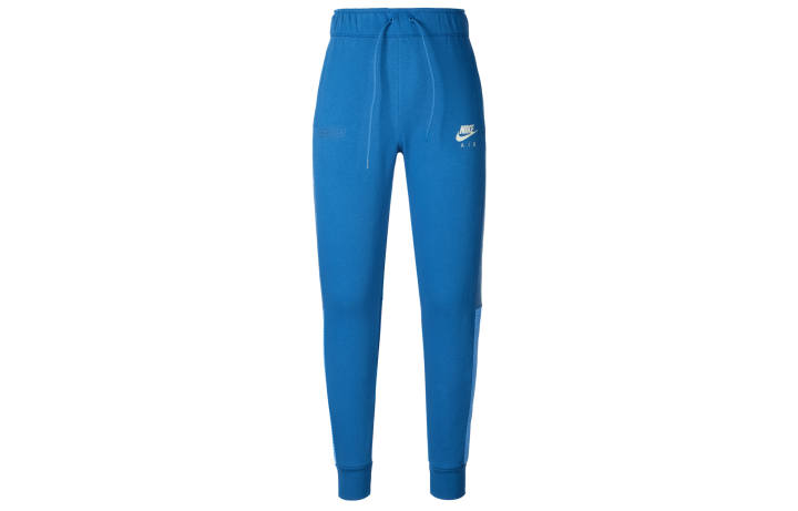 Nike Nike Knitted Sweatpants Men's Blue Moderate Cuffed Pants