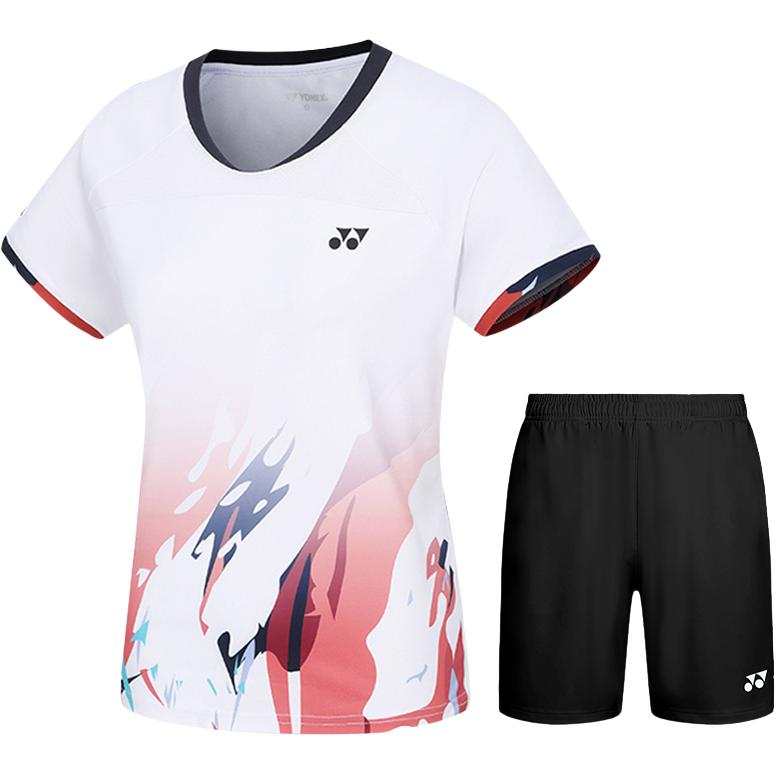 YONEX Casual Suits Women's V Neck Moderate Short