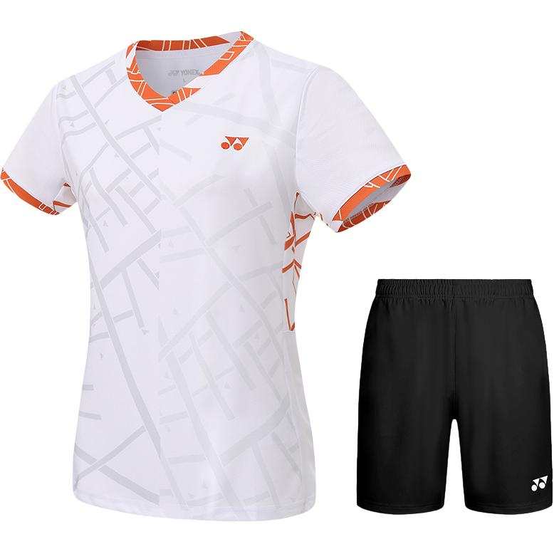 YONEX Casual Suits Women's V Neck Moderate Short
