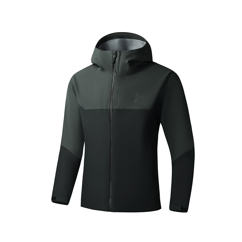 361° Jackets Unisex Super Black/Tranquil Gray Hooded Moderate Other