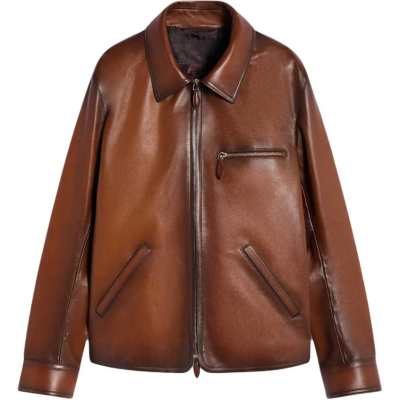 BERLUTI Collared Zip Up Jacket