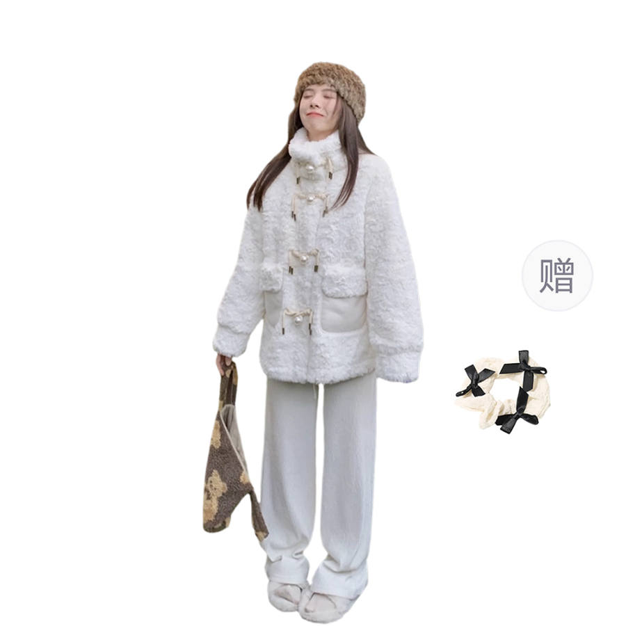 CPAURA Velvet feel Coat Women's