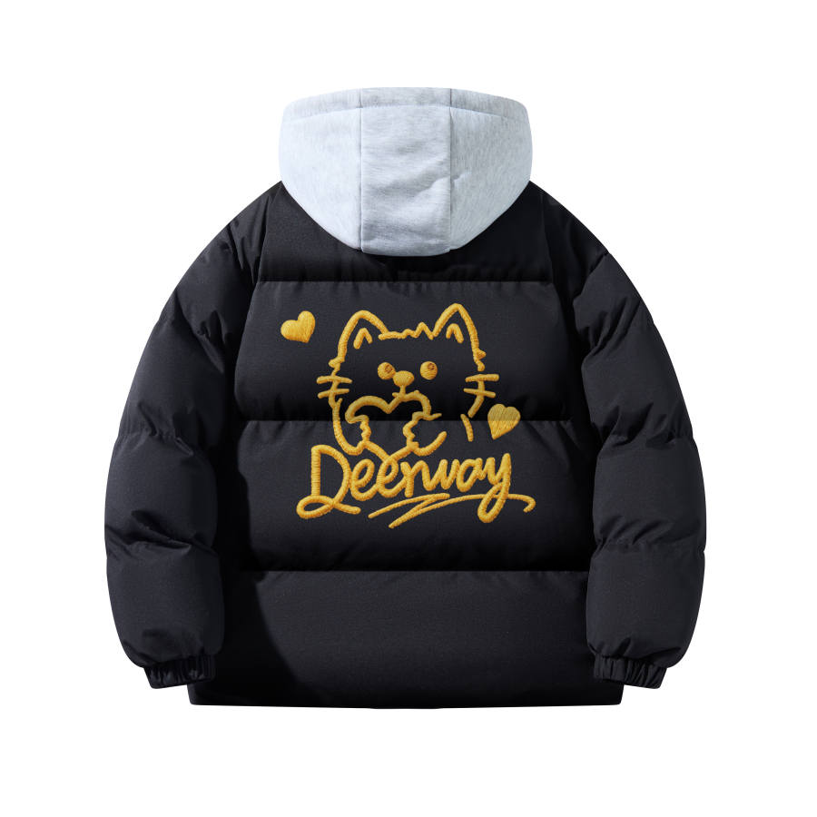 DEERWAY DEERWAY Puffer Jackets Unisex Hooded Moderate