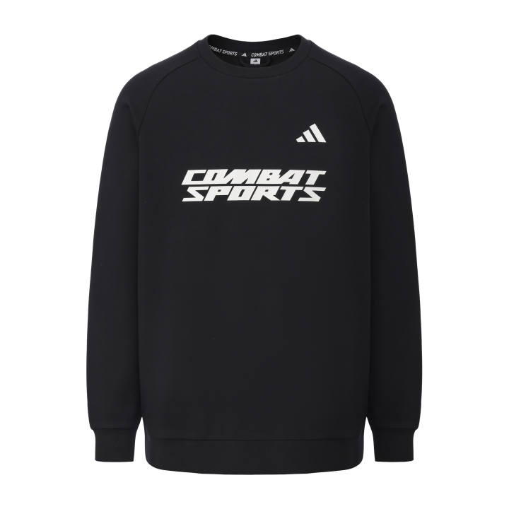 Adidas Adidas Sweatshirts Unisex Black Crew Neck Moderate Regular