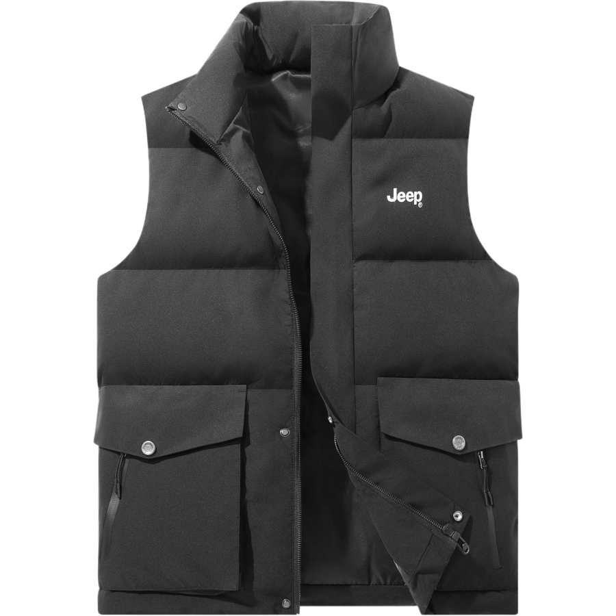 Jeep Jeep Down Vests Unisex Stand Collar Thickened Other