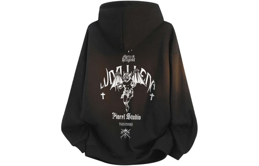 ZIAREL Sweatshirts Unisex Hooded Moderate Heavyweight