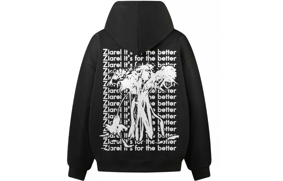 ZIAREL Sweatshirts Unisex Hooded Moderate Heavyweight