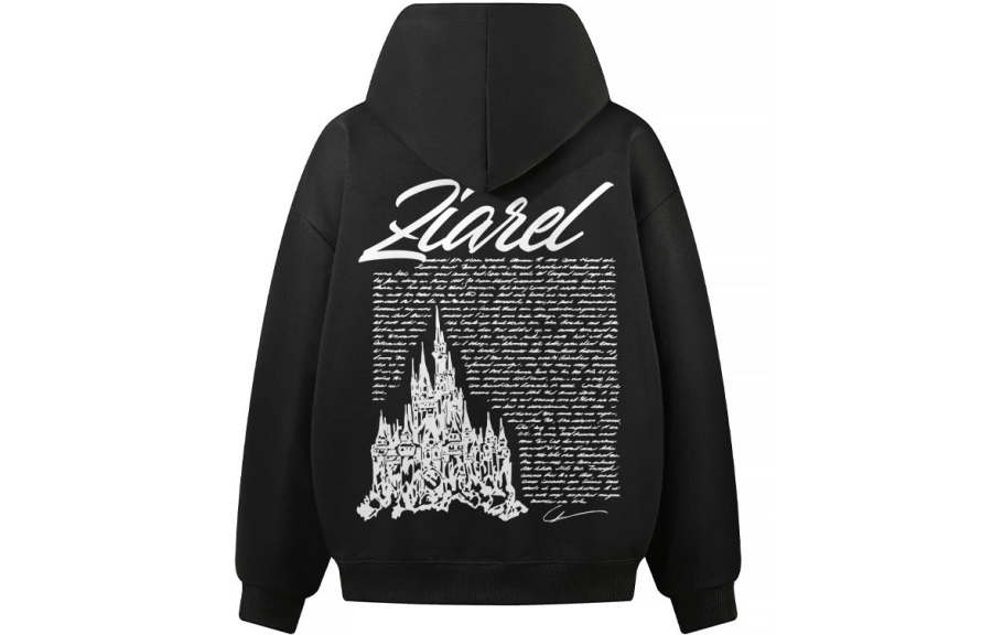 ZIAREL Sweatshirts Unisex Hooded Moderate Heavyweight