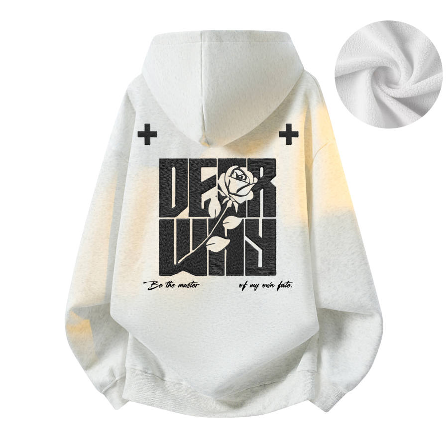 DEERWAY Sweatshirts Unisex Hooded Moderate Heavyweight