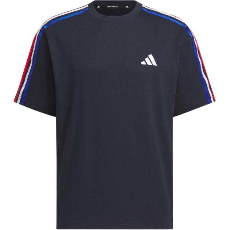 Adidas Adidas T Shirts Men's Navy Crew Neck