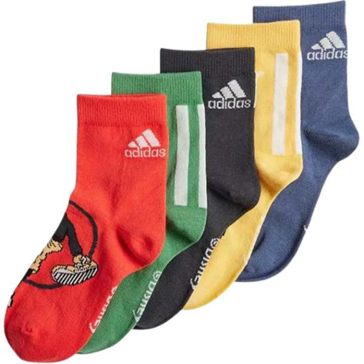 Adidas Adidas Socks Japan Version 5 Pack Kids'