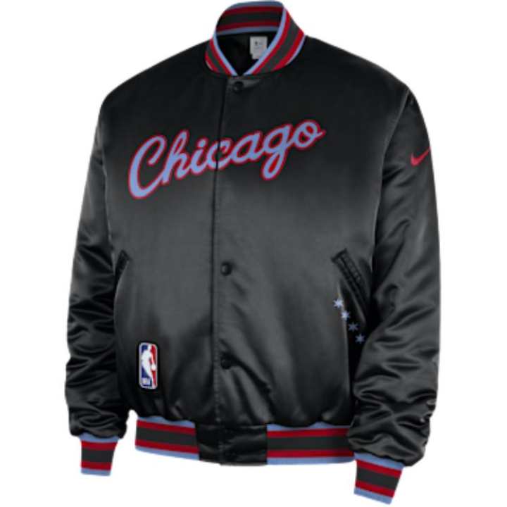Nike Nike Chicago Bulls City Edition Men's Nike Nba Premium Jacket
