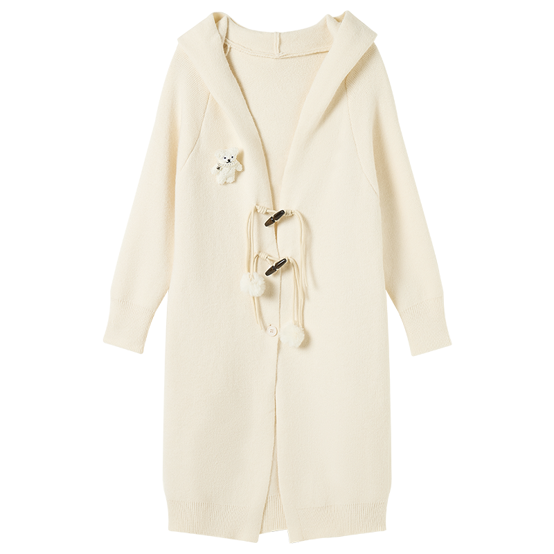 FABRIC PIG Coats Women's Hooded Moderate Straight Fit