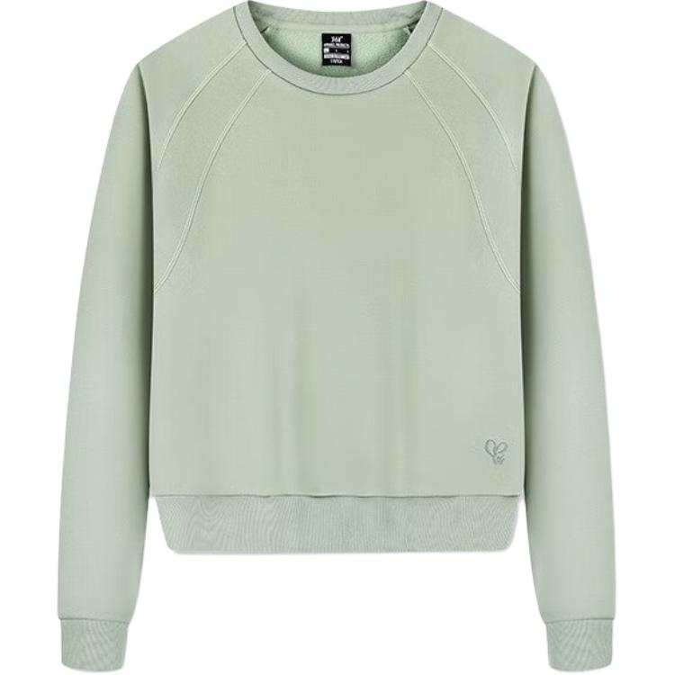 361° Sweatshirts Women's Horizon Green Crew Neck Moderate Regular