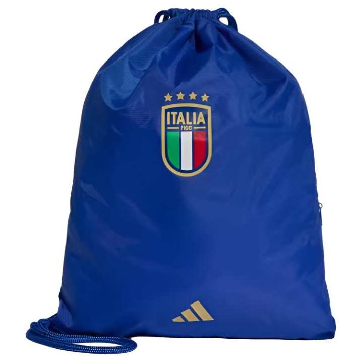 Adidas Adidas Football Polyester Drawstring Backpack Unisex Blue