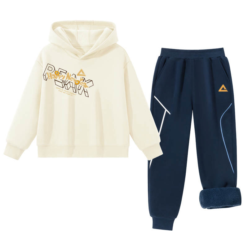 PEAK Kids Casual Sportswear Hooded Moderate