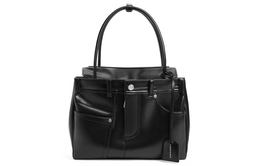 CHARLES&KEITH Pu Shoulder Bag Large Women's Noir Black