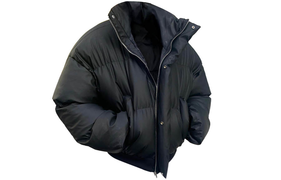 ZIAREL ZIAREL Puffer Jackets Unisex Stand Collar Thickened Padded Puffer Jacket