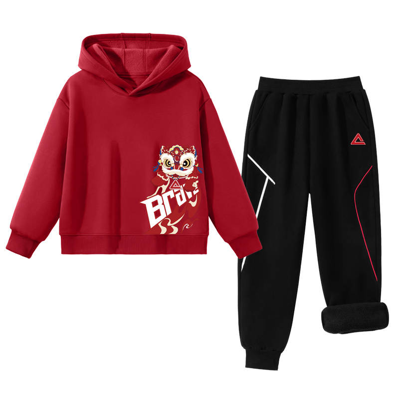 PEAK Kids Casual Sportswear Hooded Moderate