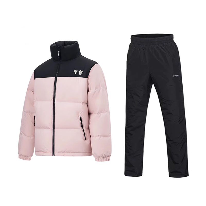 Li-Ning Li Ning Casual Sportswear Unisex Light Blush Pink+Black