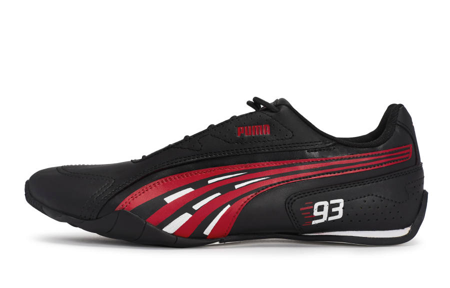 PUMA Redon Bungee Low top Running Shoes Unisex Black White Red