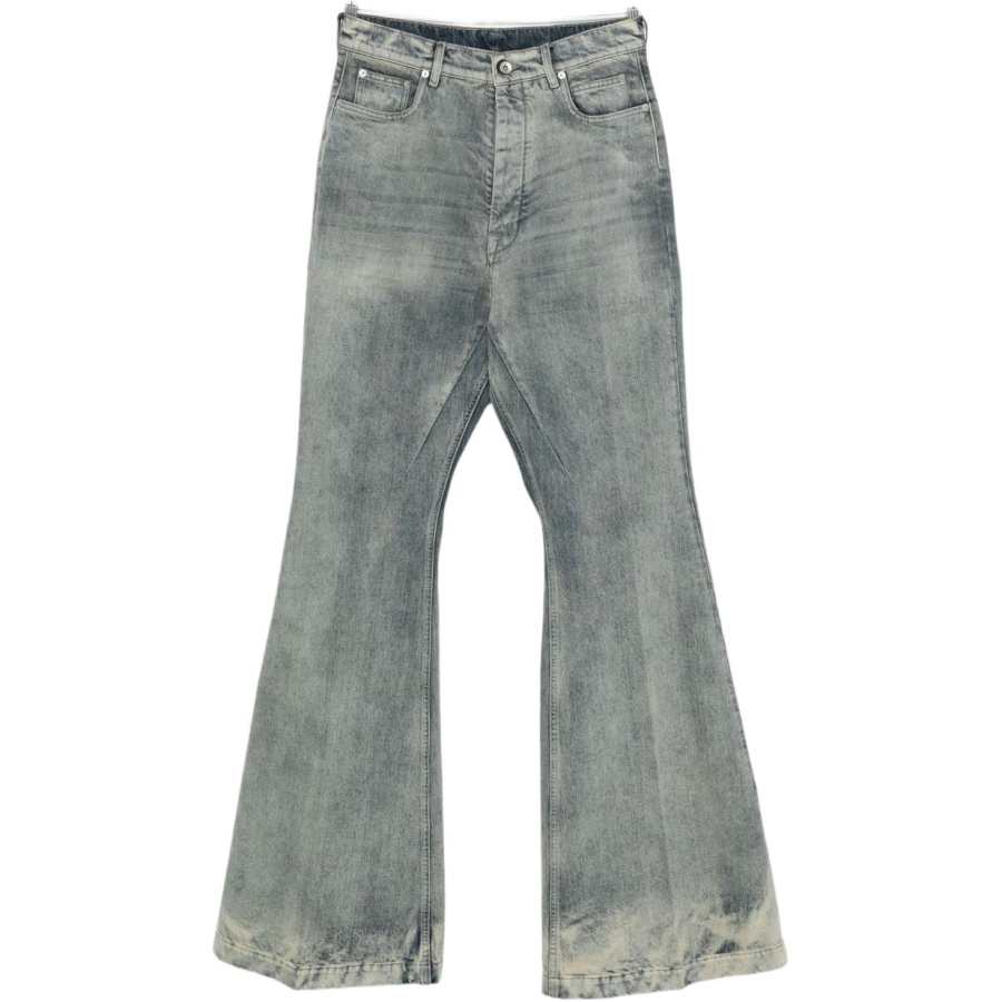 RICK OWENS Rick Owens cotton flared jeans