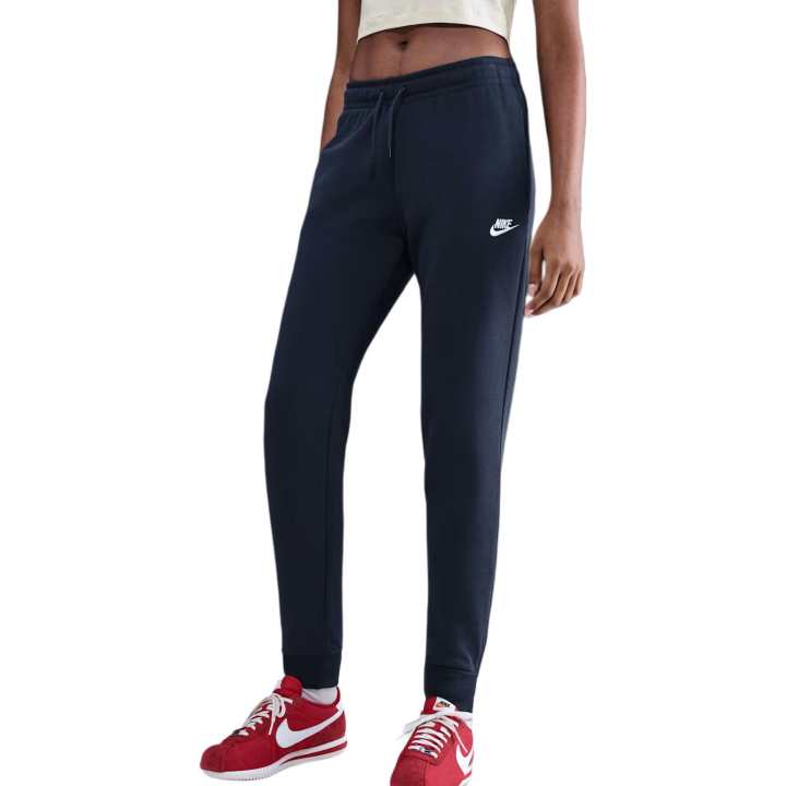 Nike Nike Sportswear Fleece Pants Women's Obsidian Color/White