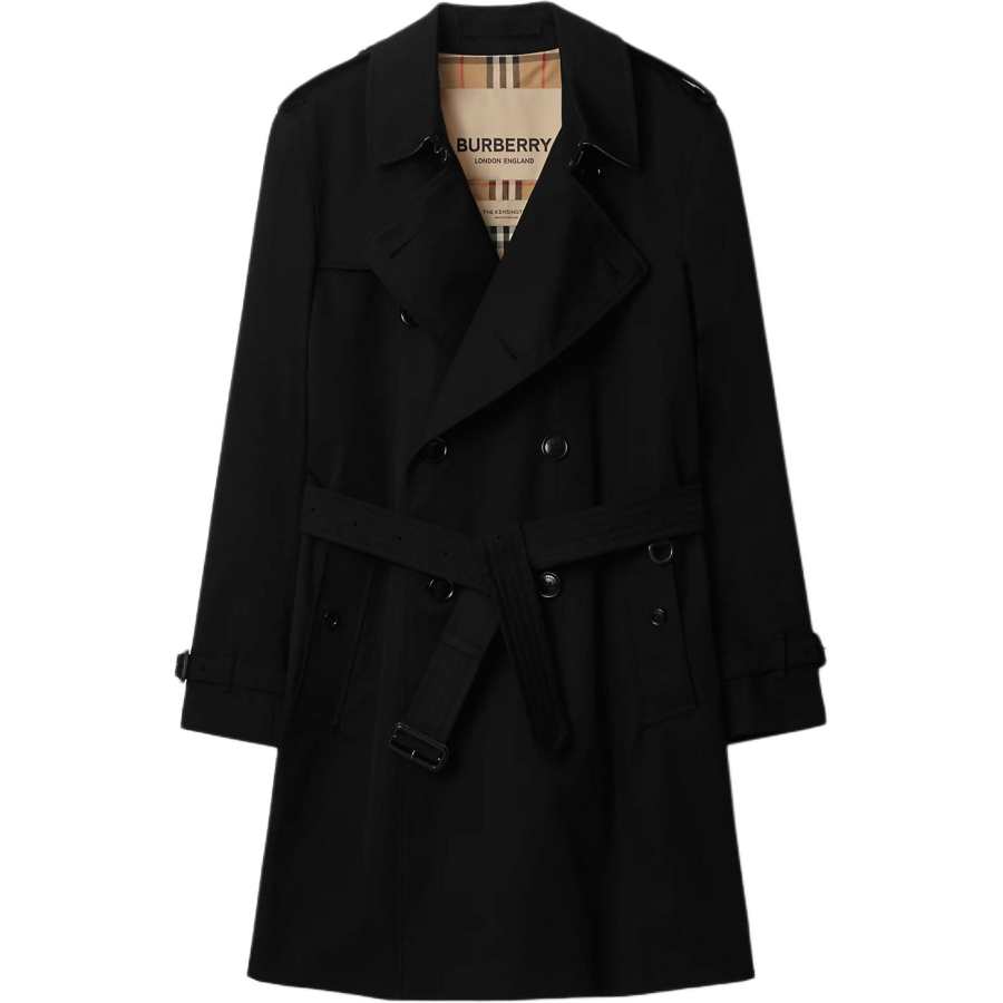 Burberry Double-Breasted Belted Trench Coat