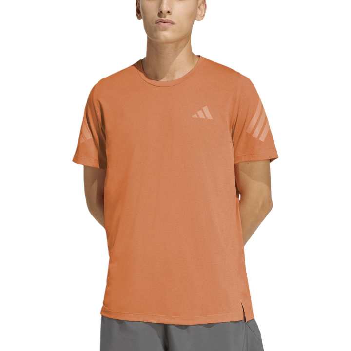 Adidas Adidas Climacool T Shirts Men's Dark Orange Crew Neck