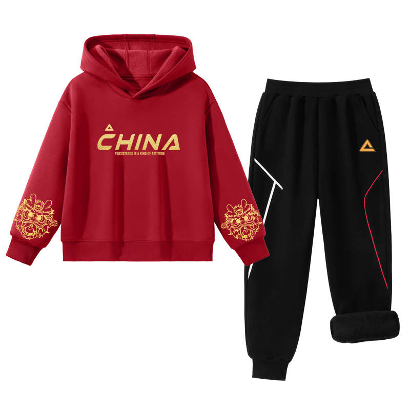 PEAK Kids Casual Sportswear Hooded Moderate