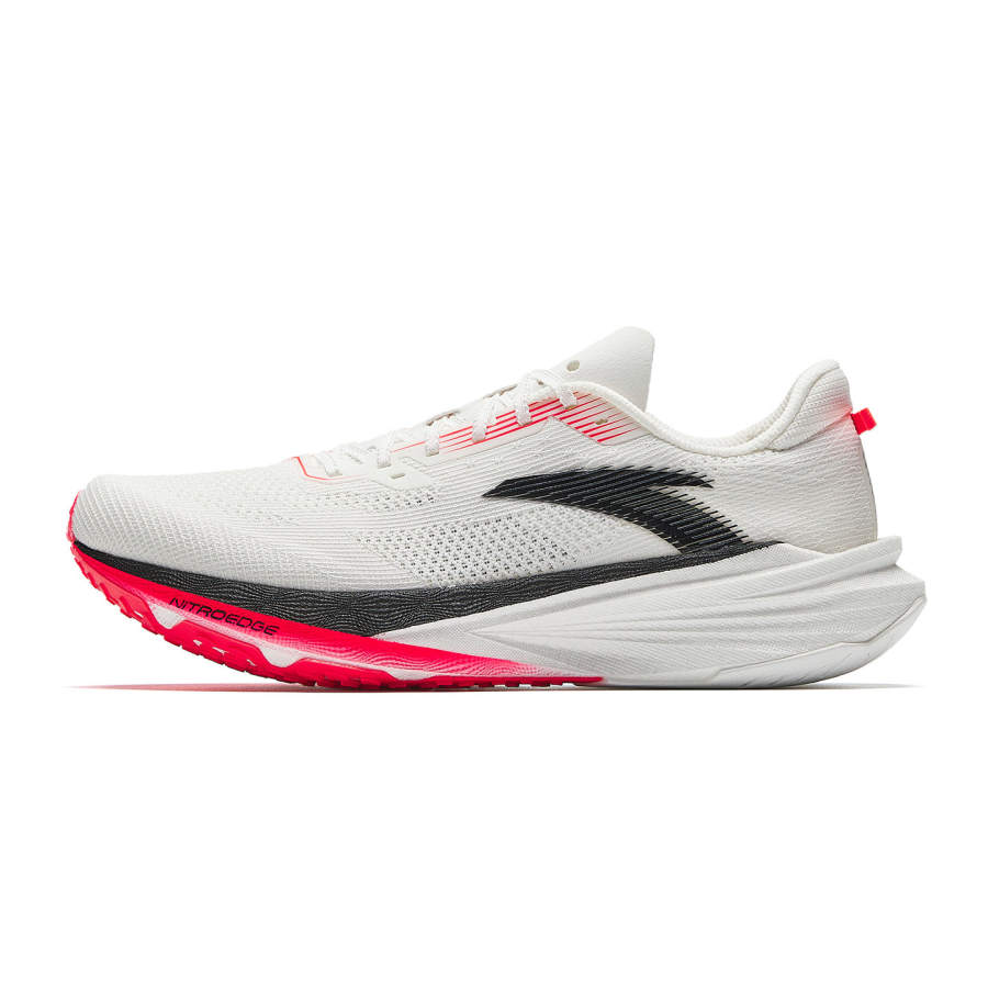 Anta 2 Low top Nitrogen 80 Technology, Hollow Carbon Plate Training Running Shoes Women's White Red
