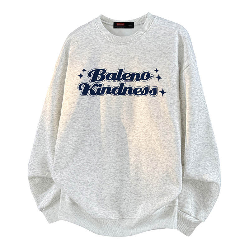 BALENO Sweatshirts Unisex Crew Neck Moderate Heavyweight