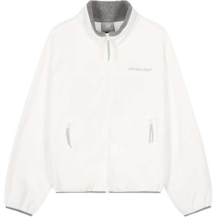New Balance New Balance Sweatshirts Men's White Stand Collar Moderate