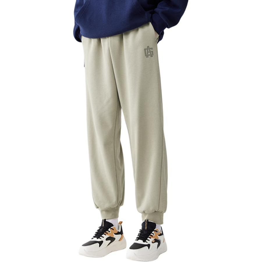 361° Knitted Sweatpants Men's Chestnut Brown Moderate Cuffed Pants