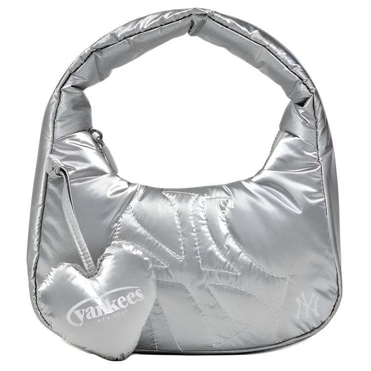 MLB MLB New York Yankees Nylon Handbag Mini Women's Silver