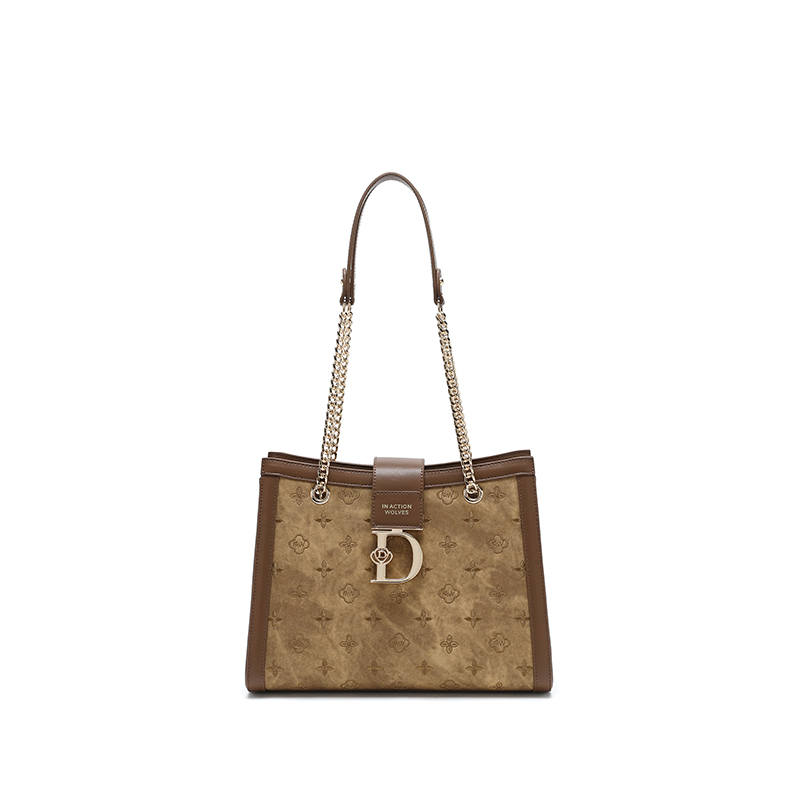 SEPTWOLVES SEPTWOLVES Pu Shoulder Bag Regular Women's Brown