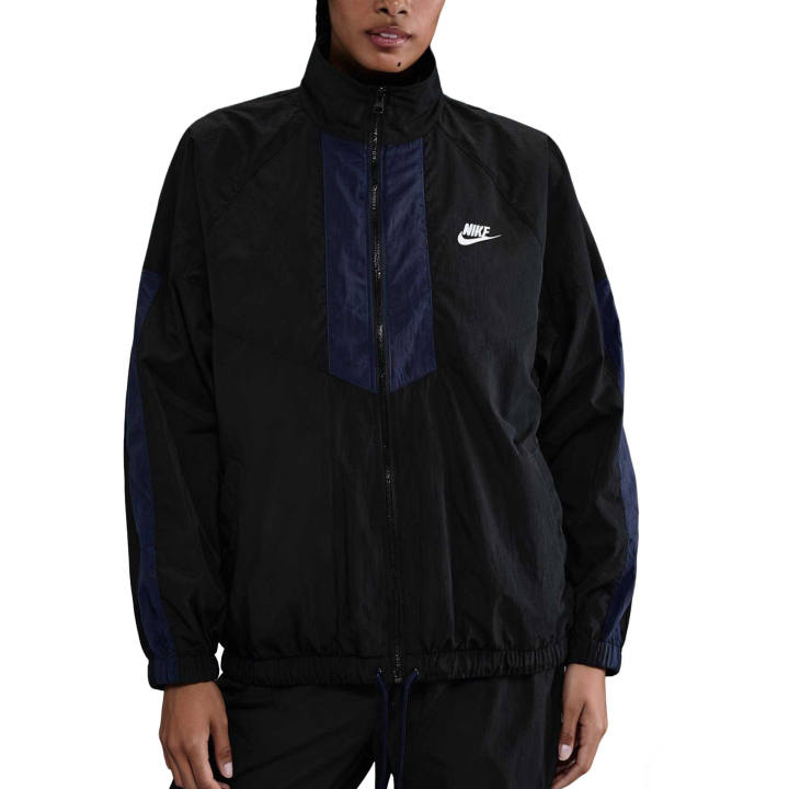 Nike Nike Logo Embroidered Oversized Jacket