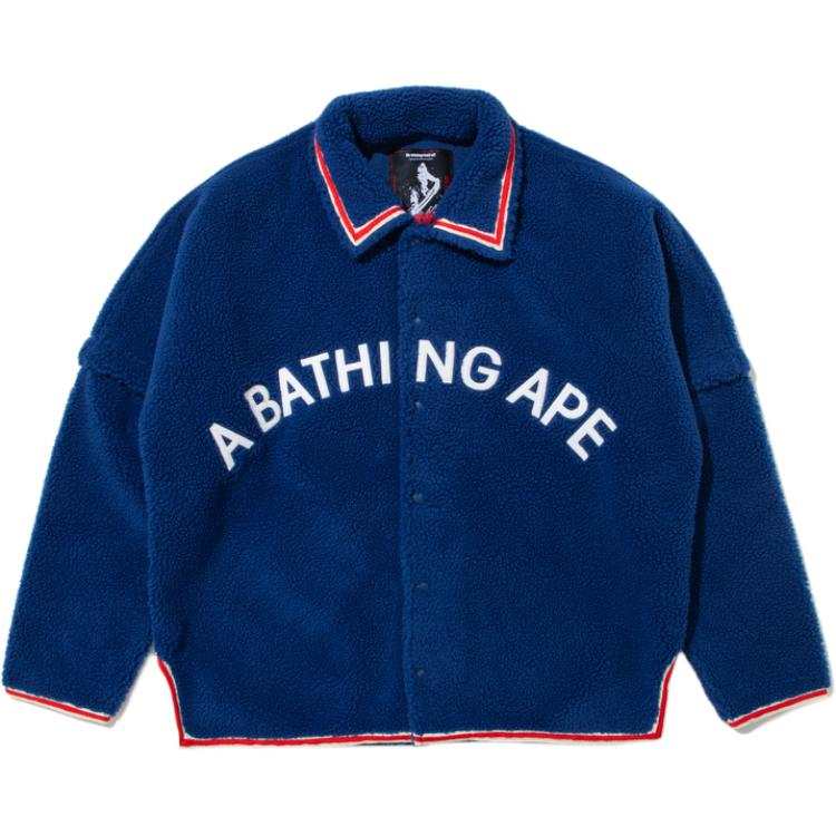 A BATHING APE x Kazuki Kuraishi FW25 Velvet feel Coat Men's