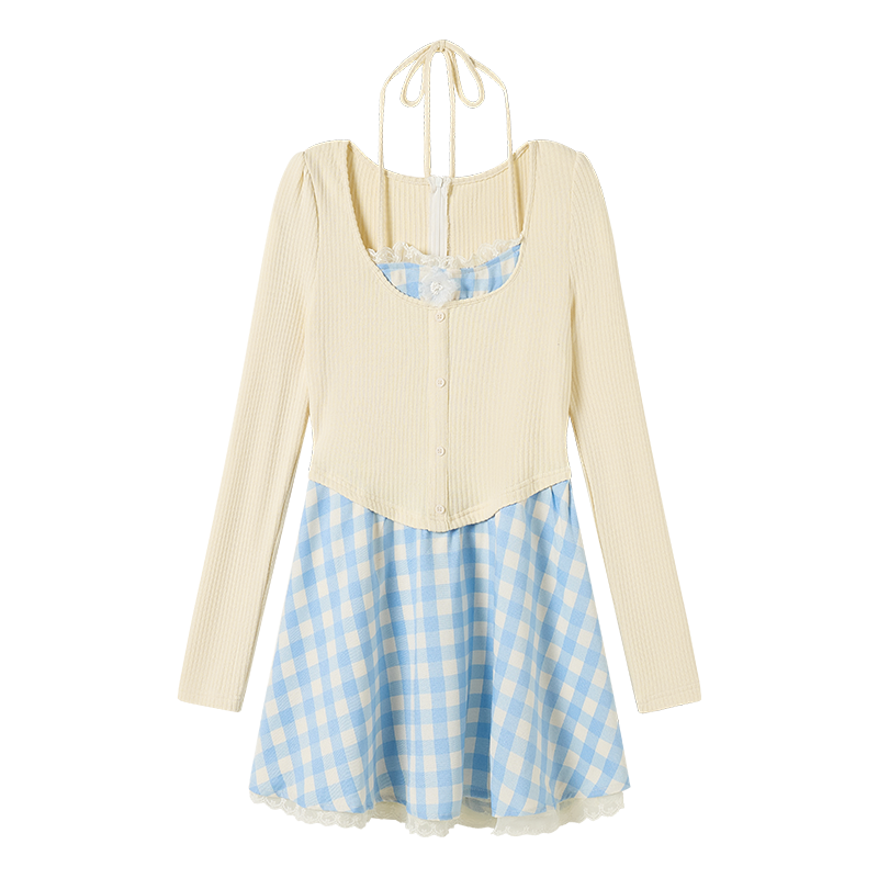 Fabric Pig Long Sleeved Dress Women's Jasmine Floral Tea