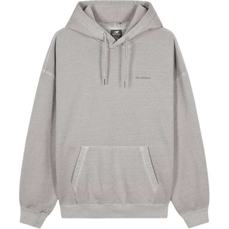 New Balance New Balance Sweatshirts Men's Gray Hooded Moderate