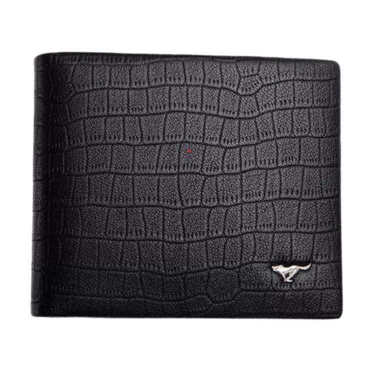 SEPTWOLVES SEPTWOLVES Sheepskin Wallet Regular Men's Black