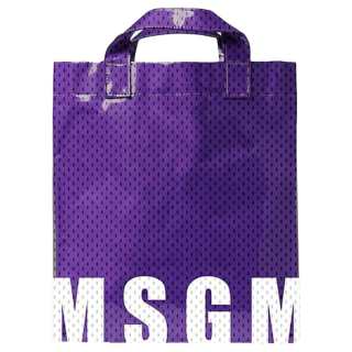 MSGM PVC Handbag Women's Purple