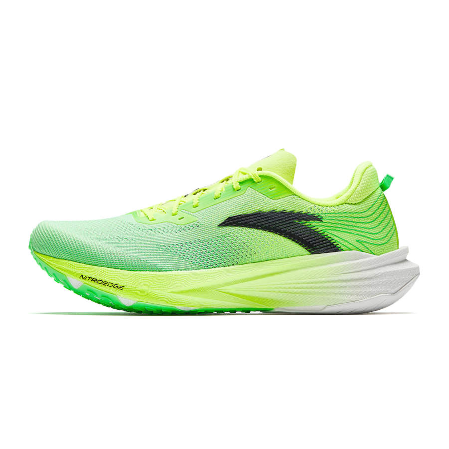 Anta 2 Low top Nitrogen 80 Technology, Hollow Carbon Plate Training Running Shoes Men's Neon Green